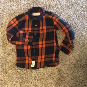 Boys abercrombie shirt